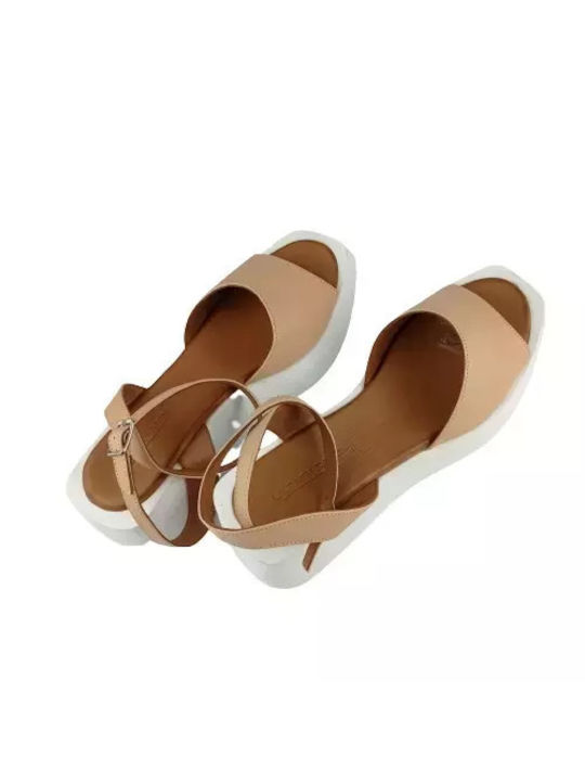 Laura Ferragni Damenplattformen Beige