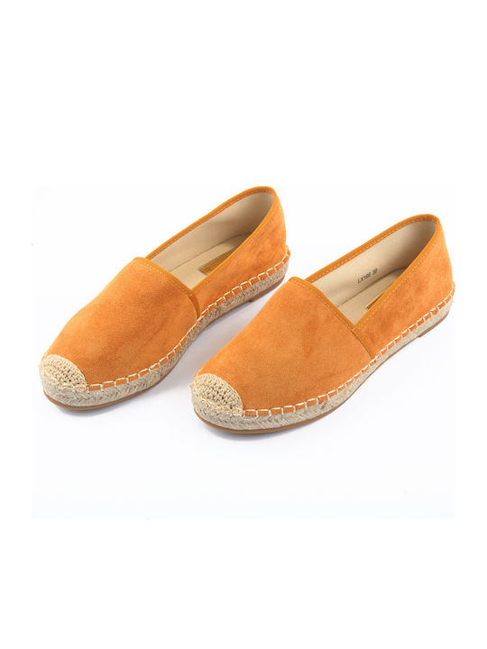 Women's Fabric Espadrilles Tabac Brown