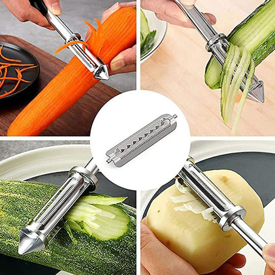 Fruit & Vegetable Peeler/Cleaner made of Stainless Steel