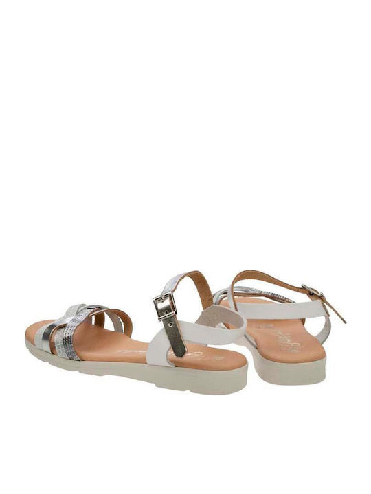 Kids' White Sandals