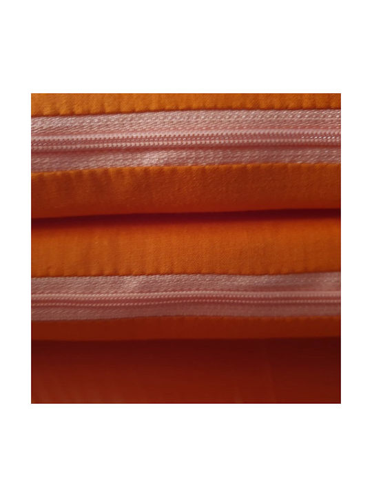 Sidi Home Plast Garden Chair Cushion with Backrest Orange 42x55cm