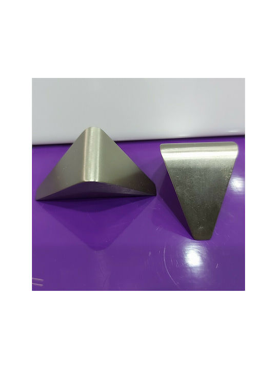Furnipart Buton Mobilier Mânere de mobilier din Metal & Zamak NICKEL-MAT 51mm (Distanța între Centre 32mm) 7233-G1 1buc