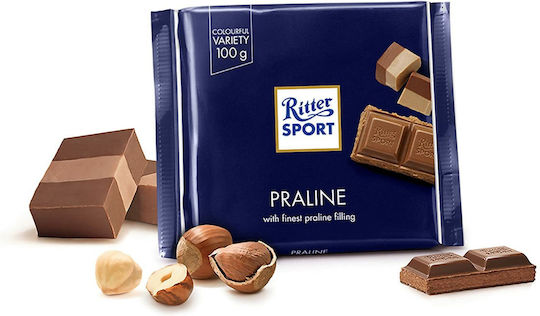 Ritter Sport Milk Chocolate Praline 100gr