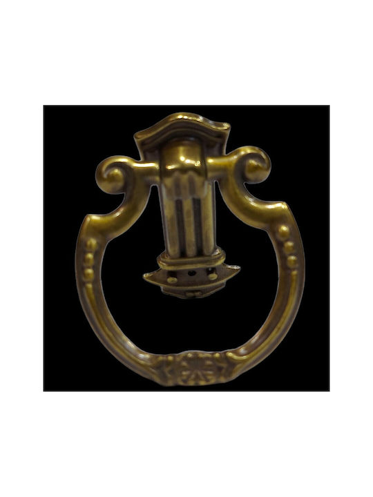 Pamar Antic Mâner Mobilier din Zamak & Metal Bronz 0725-000-BRZ1 1buc