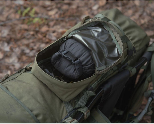 Savotta Rolltop Stuffsack Στεγανός Σάκος Πλάτης 10lt Πράσινος