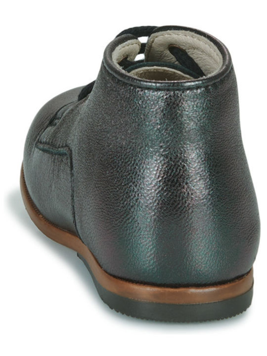 Kids Boots with Laces Black