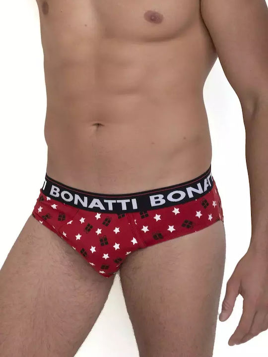 Bonatti Men's Slip Red with Patterns