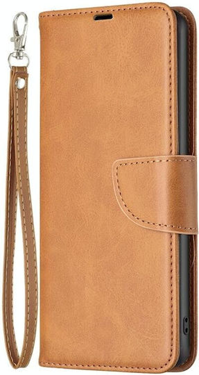 Lambskin Texture Wallet Galben (Oppo A98)