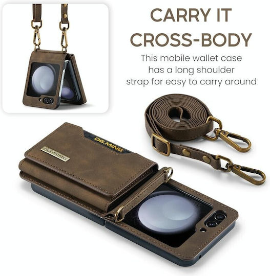 Series Wallet Καφέ (Galaxy Z Flip5)