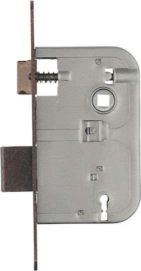 Thirard Eingelassene Schloss Mesoportas mit Zentrum 50mm Bronze Rechts