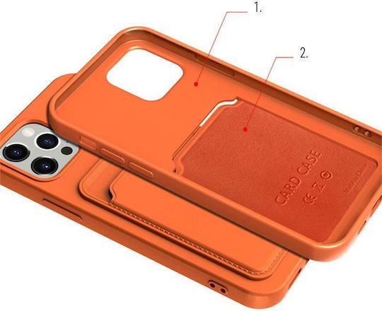 Card Портмоне Силикон Зелен (Galaxy S21 5G)