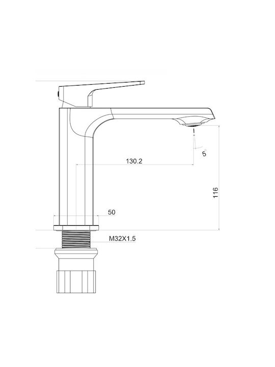Interflex Миксер Смесител за мивка Interflex Миксер Смесител за мивка