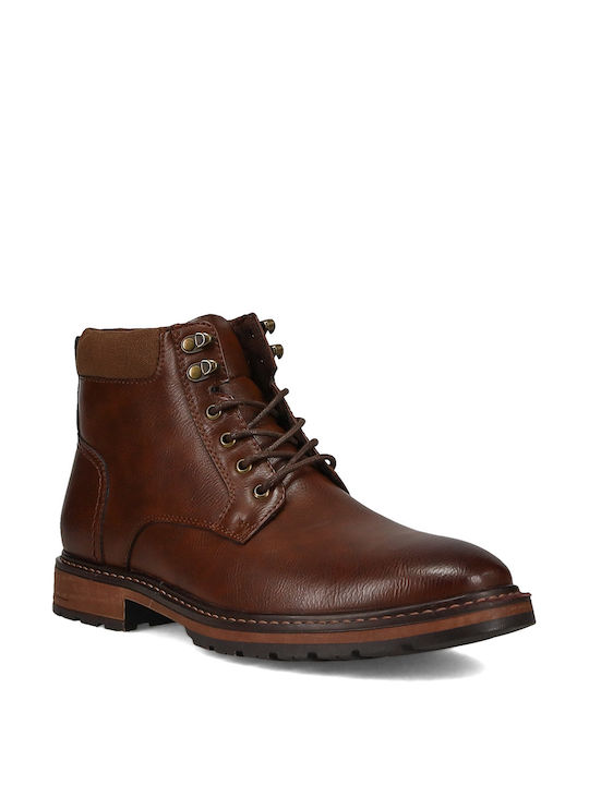 Migato Men's Military Boots Brown