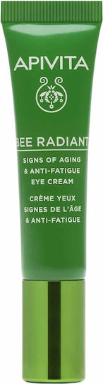 Apivita Bee Radiant Anti-aging Cream Eyes against Dark Circles with Hyaluronic Acid 15ml