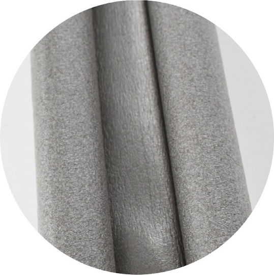 Tpster Foam Double Door Draft Stopper in Gray Color 0.92m x 3cm