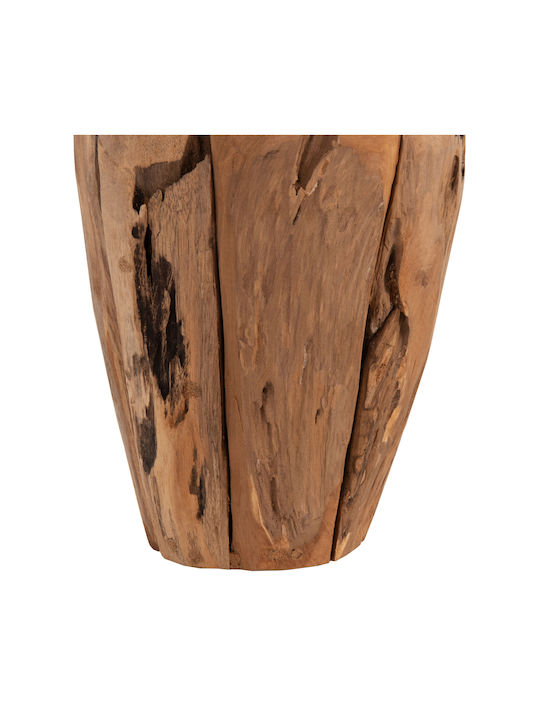 HomeMarkt Decorative Vase Yellow 15x7x30cm