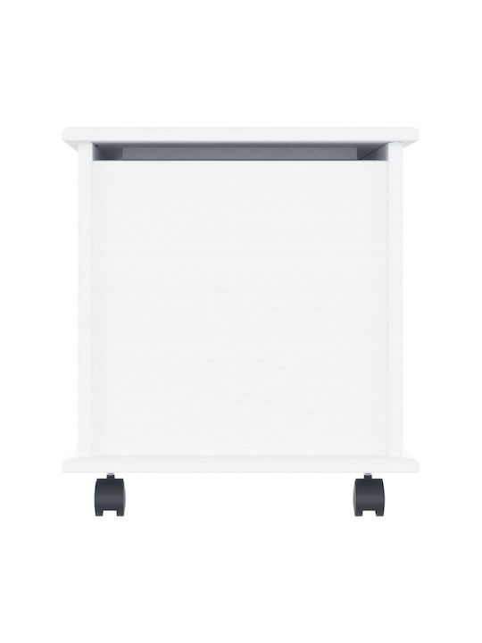 vidaXL Wooden Decorative Trunk White 73x39.5x44cm