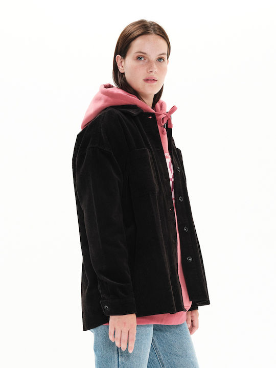 Γυναικείο Μαύρο Overshirt