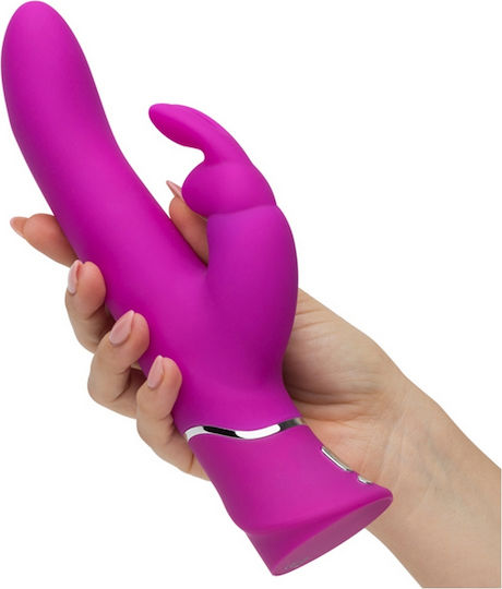Happy Rabbit Power Motion Vibrator Δονητής Rabbit 24.2cm Purple