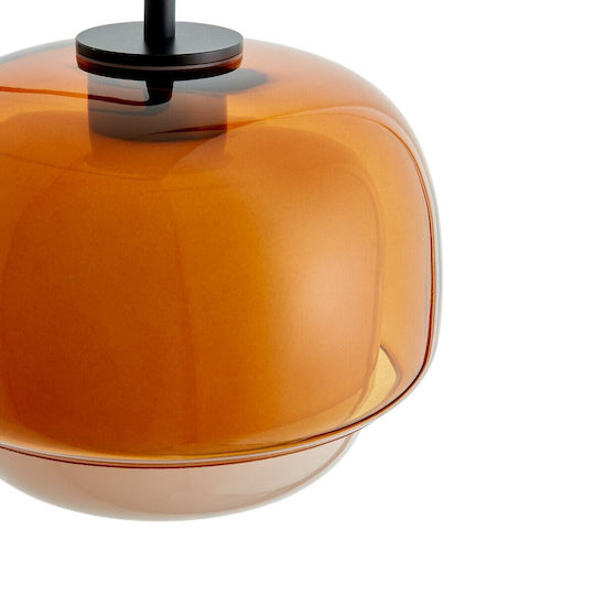 La Redoute Interieurs Modern Lamp Wall with Socket E14 Orange 21.5cm