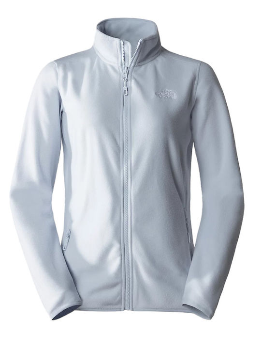 100 Glacier Fleece Damen Jacke in Hellblau Farbe
