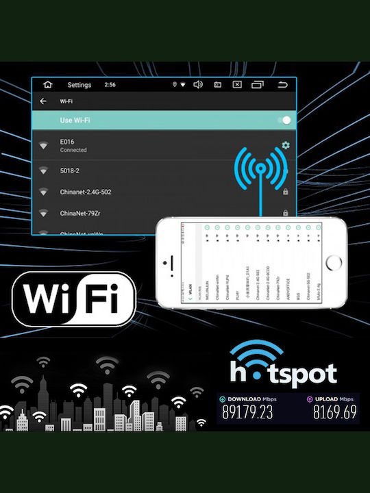 Auto-Audiosystem für Peugeot 4007 2006-2012 (Bluetooth/USB/AUX/WiFi/GPS/Apple-Carplay/Android-Auto) mit Touchscreen 9"