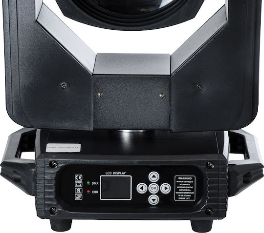 GloboStar Light Mod Лъч LED DMX с Роботска глава RGBW