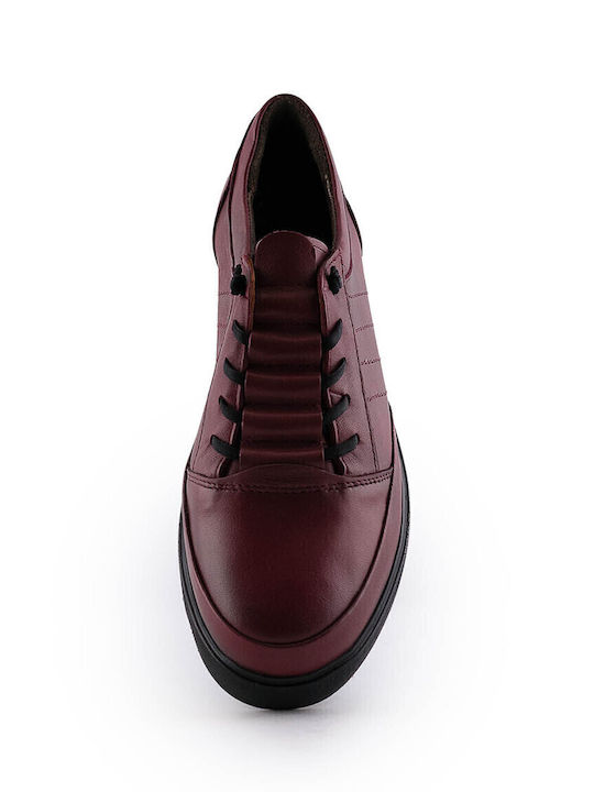 Women's Oxford Shoes Burgundy