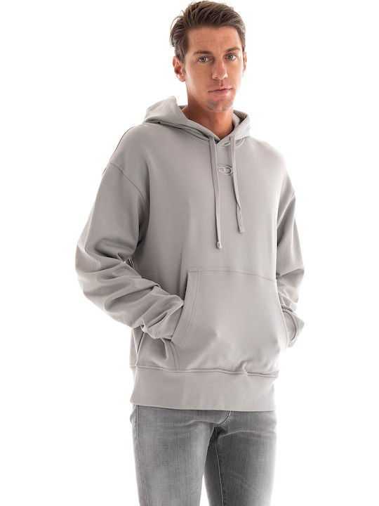 Sweatshirt with Hood Gray