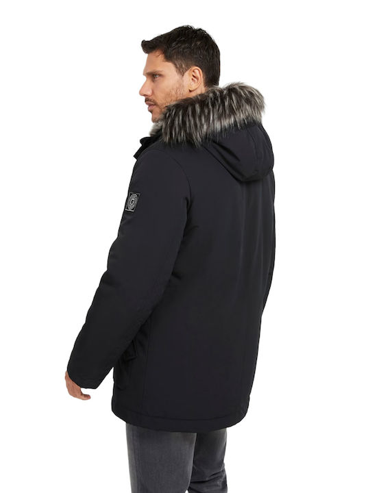 Guess M Men's Winter Parka Jacket Black