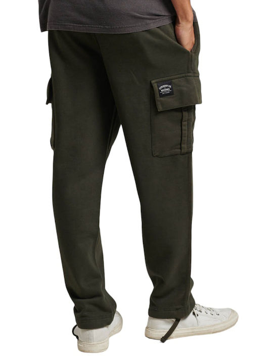 Superdry M D2 Ovin Men's Sweatpants with Rubber Khaki