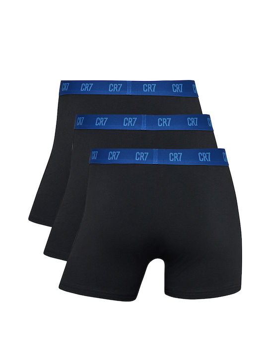Herren Boxershorts Schwarz 3Packung