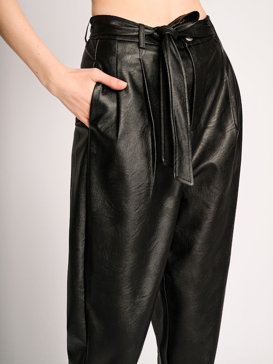 Pant Women's Fabric Trousers Black