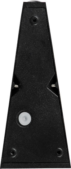 GloboStar Triande Wall-Mounted Outdoor Ceiling Lamp LED IP65 10W with Cool White Light Double Beam 8.5x8.5x20cm