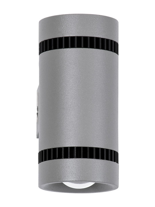 GloboStar Cannonal Wall-Mounted Outdoor Spot Light LED IP20 10W with Warm White Light Double Beam