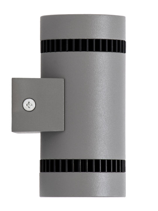 GloboStar Cannonal Wall-Mounted Outdoor Spot Light LED IP20 10W with Warm White Light Double Beam