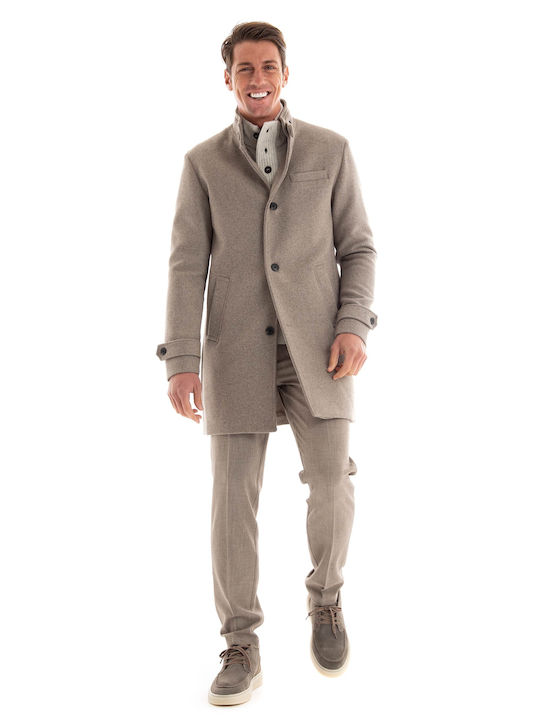 Les Deux Como Men's Trousers Suit in Regular Fit Gray