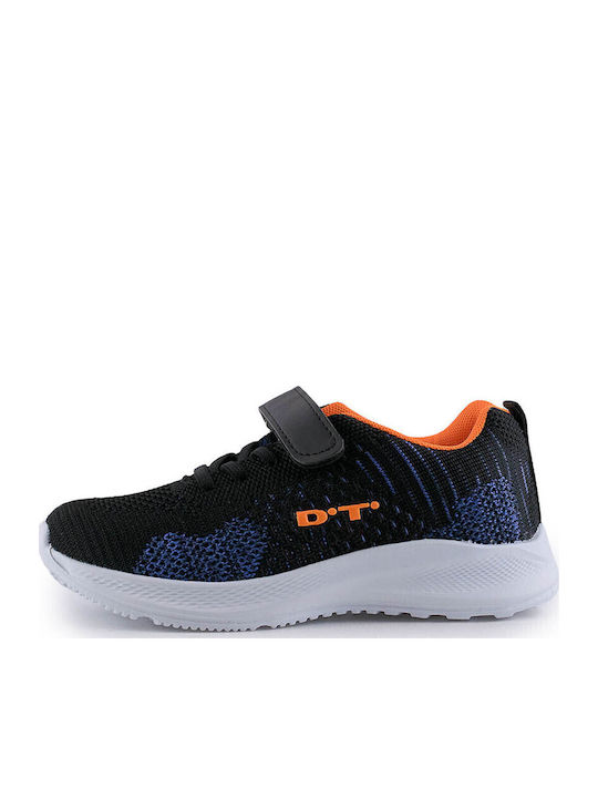 Παιδικά Sneakers με Σκρατς Μαύρα