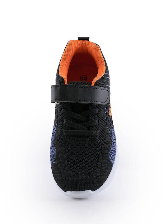 Παιδικά Sneakers με Σκρατς Μαύρα