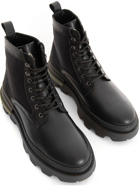 Schwarz Herrenstiefel