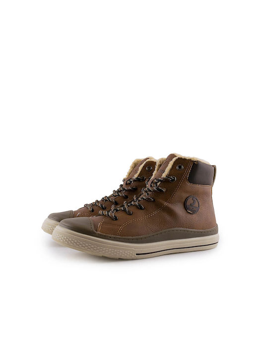 Safety Jogger Kids Boots Tabac Brown