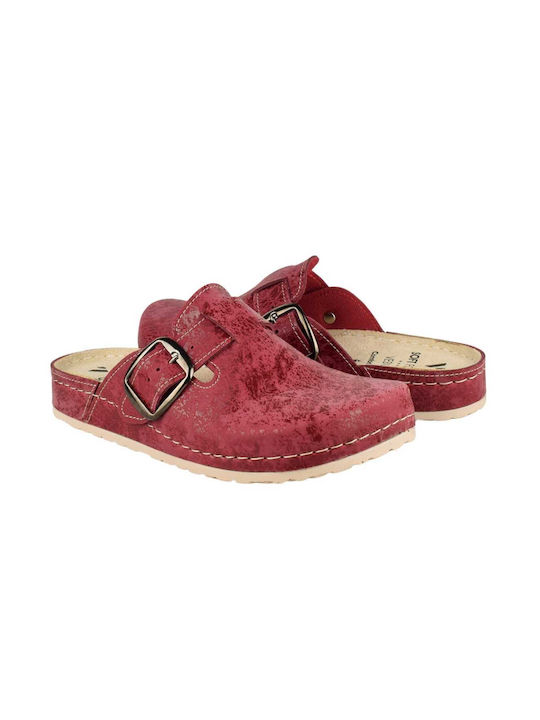 Vesna Anatomic Clogs Burgundy