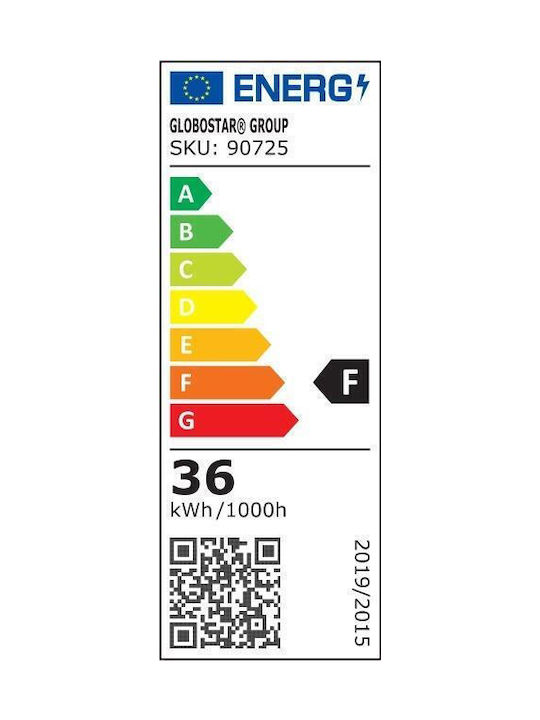 GloboStar Εξωτερικό Φωτιστικό LED Wall Washer 36W RGBW IP67 Γκρι
