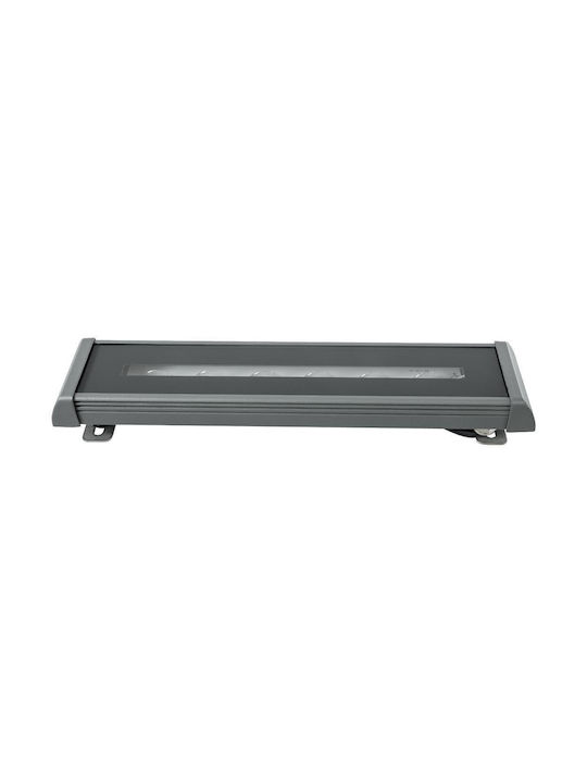GloboStar Lampa De Podea Pentru Exterior LED Mașină De Spălat Pe Perete 18W Cu Bianco Reglabil IP67 Portocalie