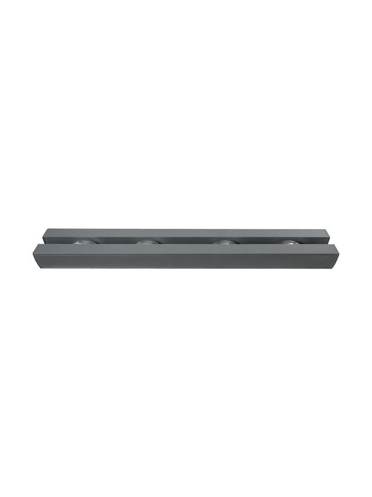 GloboStar Εξωτερικό Φωτιστικό LED Wall Washer 36W RGBW IP67 Γκρι