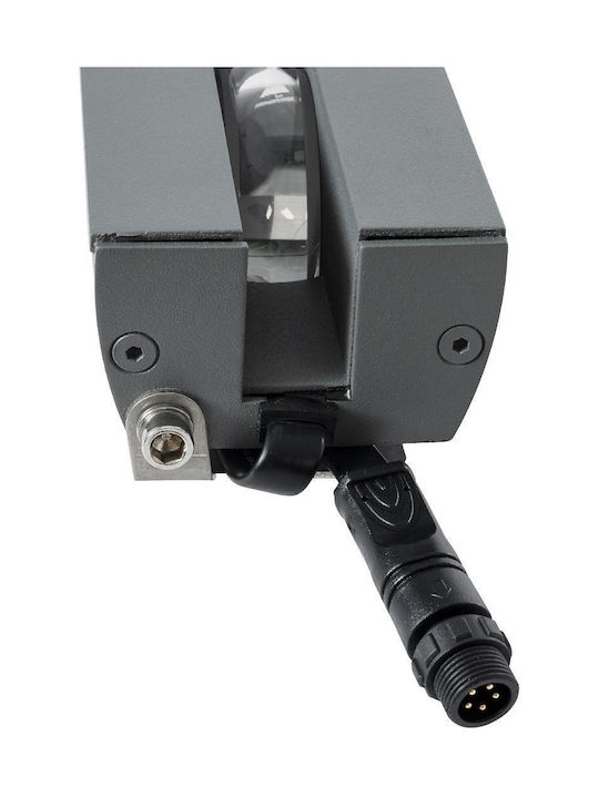 GloboStar Lampa De Podea Pentru Exterior LED Mașină De Spălat Pe Perete 18W RGBW IP67 Gri
