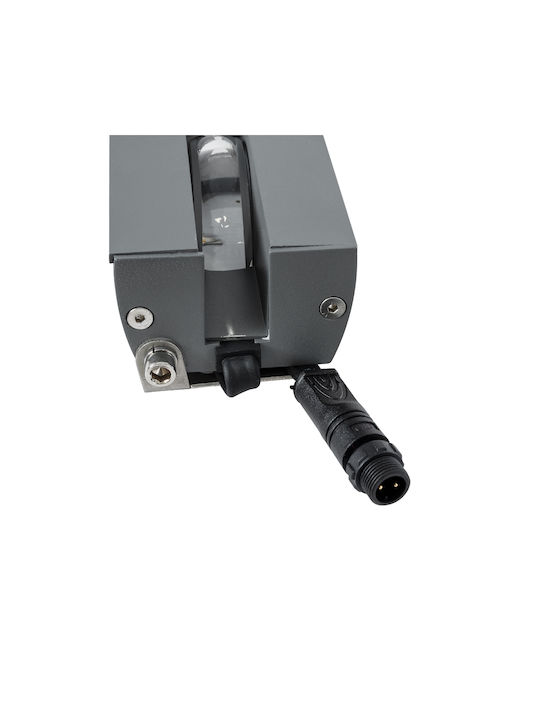 GloboStar Lampa De Podea Pentru Exterior LED Mașină De Spălat Pe Perete 18W Cu Lumină Bianco Reglabilă IP67 Portocalie