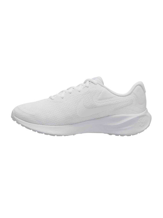 Nike Revolution 7 Γυναικεία Αθλητικά Παπούτσια Running Λευκά