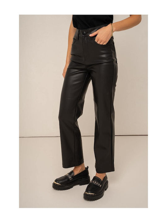 Oraije Paris Women's Fabric Trousers Black