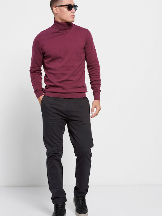 Long Sleeve Sweater Burgundy
